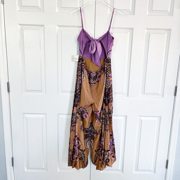 Free People Indio Sun Jumpsuit in Golden Combo - Picture 10 of 11